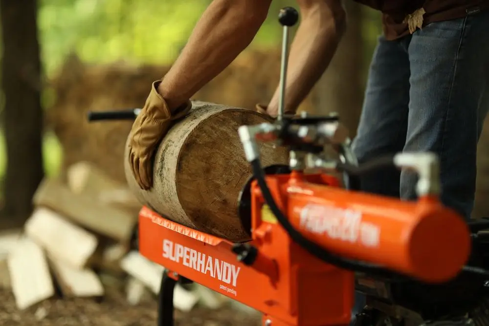 Log Splitter In Red