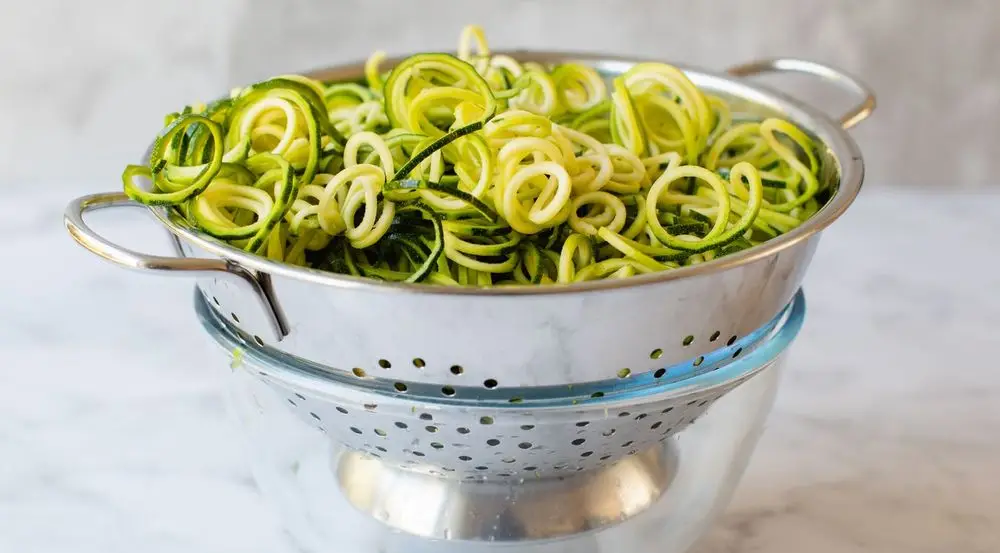 Vegetable Noodles Food In Steel Bowl
