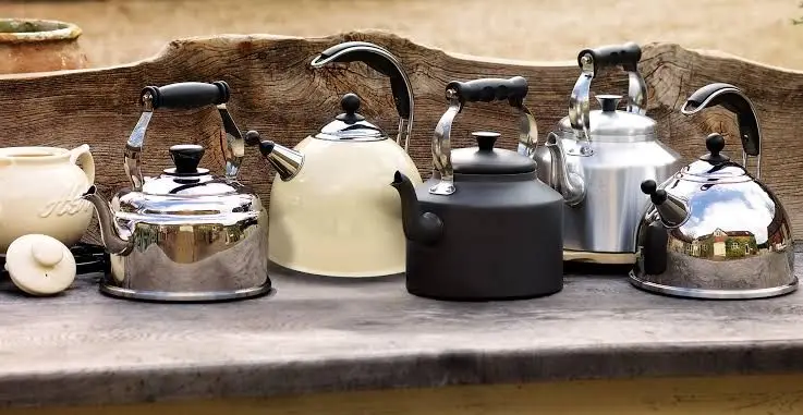 x5 Stainless Steel Whistling Kettles