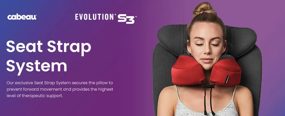Cabeau Evolution Travel Pillow Strap Strategy