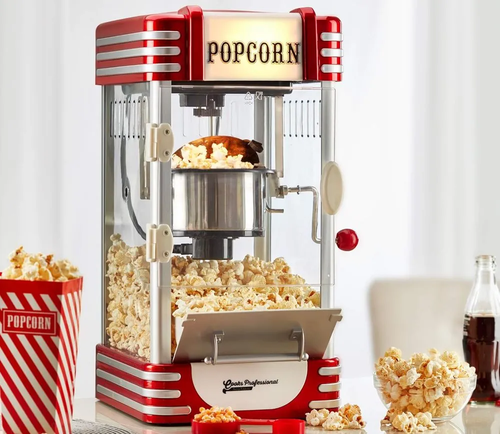 Cooks Professional Retro Popcorn Maker