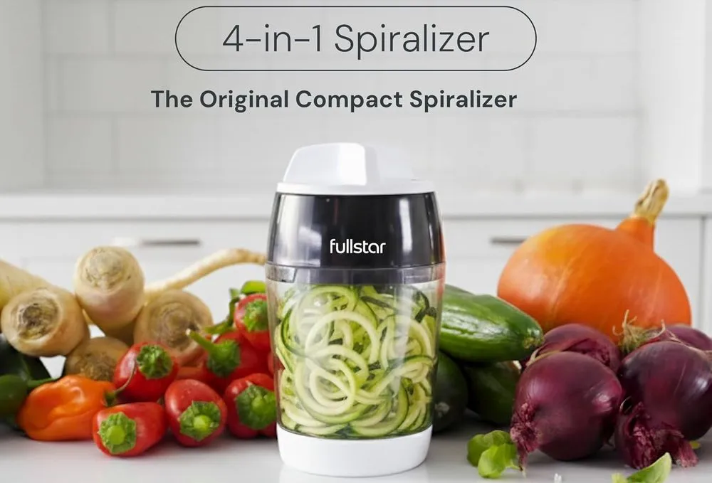 Fullstar Veg Slicer Zoodler Spiralizer & Peppers