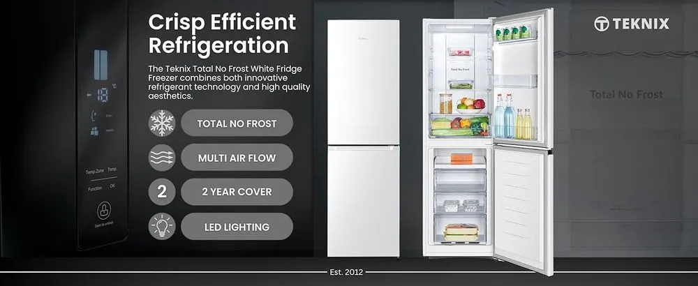 Teknix 50/50 Fridge Freezer NO Frost