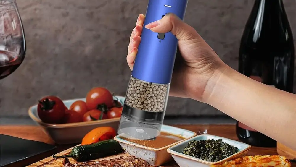 Power Salt And Pepper Grinder With Light