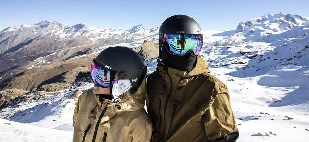 Snow Ski Helmets In Black