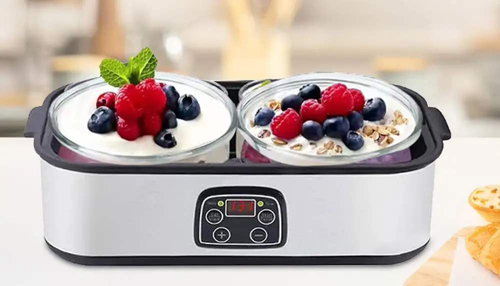 Soft-Serve Yogurt Machine With Settings