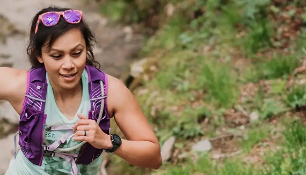 Light Running Hydration Vest In Blue