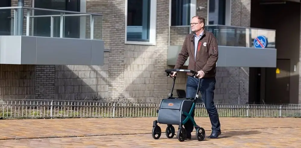 Walking Frame For Adults On Path