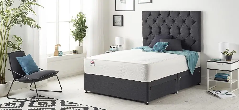 Thick Mattress Beside Headboard