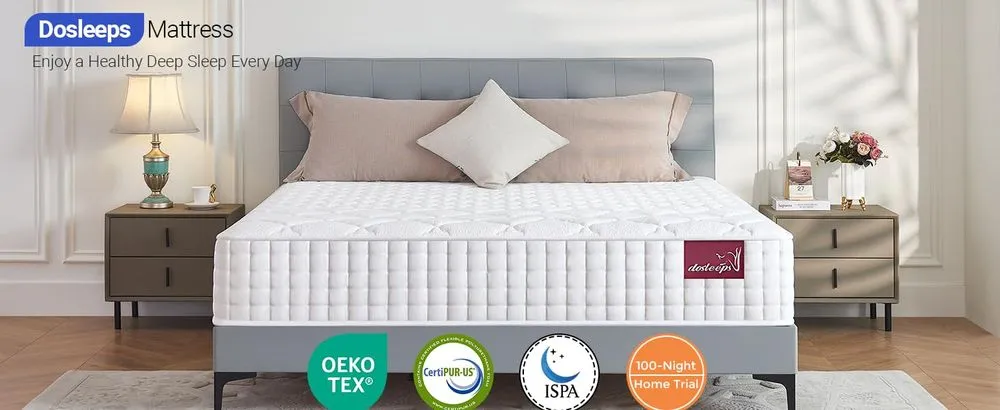 dosleeps Super King Mattress OEKO Tex