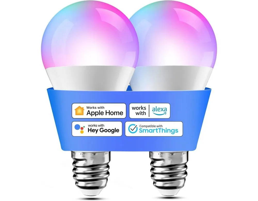 Meross x2 Smart Alexa Light Bulbs E27
