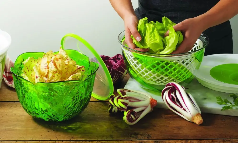 Lettuce Washer With Green Lid