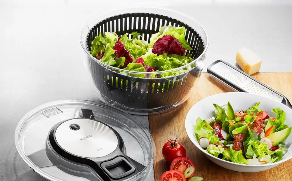 Salad Mixer Bowl With Cover