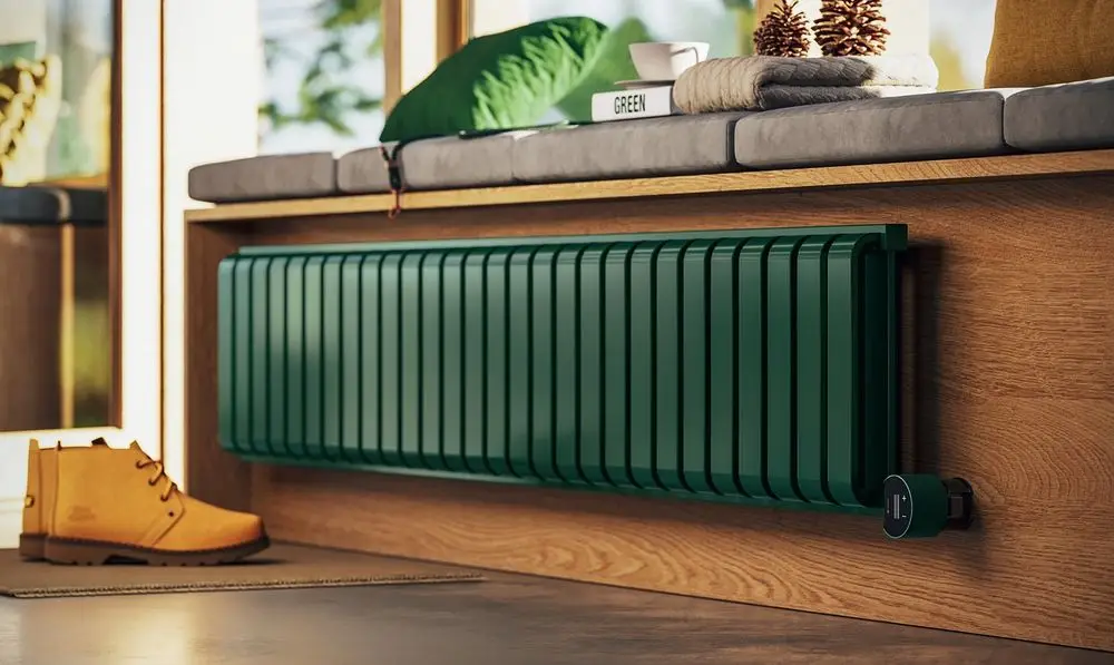 Oil Radiator With Thermostat In Black