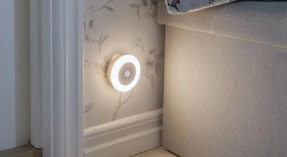 Indoor LED Stair Lights Motion Sensor Circular Style