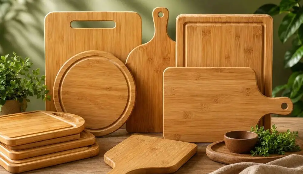 Small Bamboo Chopping Board All Shapes