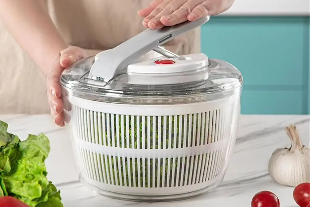Salad Spinner Bowl With Lid