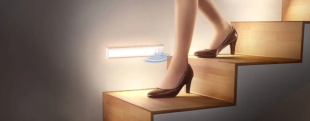 Gritin Bright Sensor Light In Stairwell