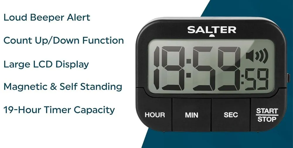 Salter 355 BKXCDU Timer & Beeper