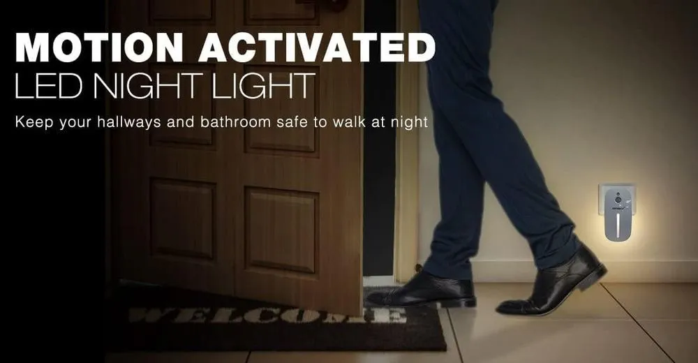 Sensky Eye-Friendly Motion Sensor Light Beside Door