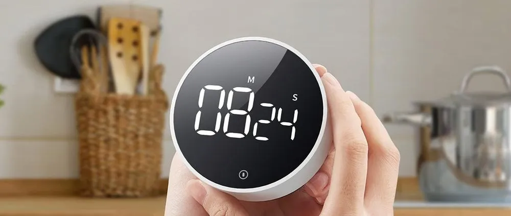 Vocoo Kitchen Egg Timer Round Style