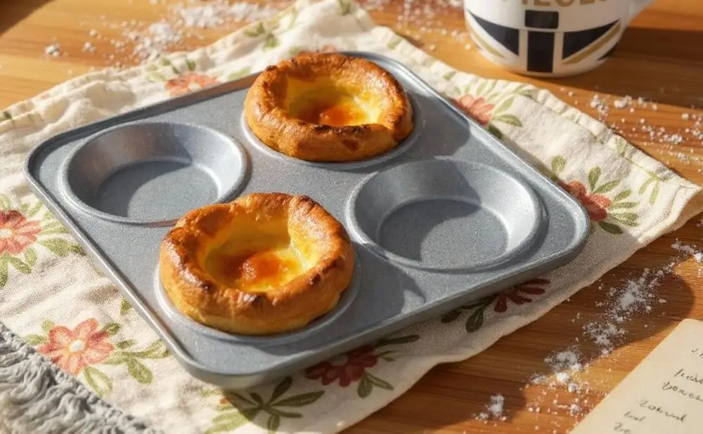 Non-Stick Yorkshire Pudding Tin In Grey