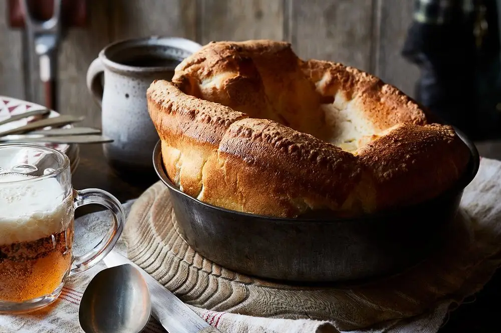 Giant Yorkshire Pudding Tin With Beer