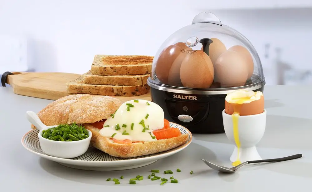 Portable Egg Cooker & Plates