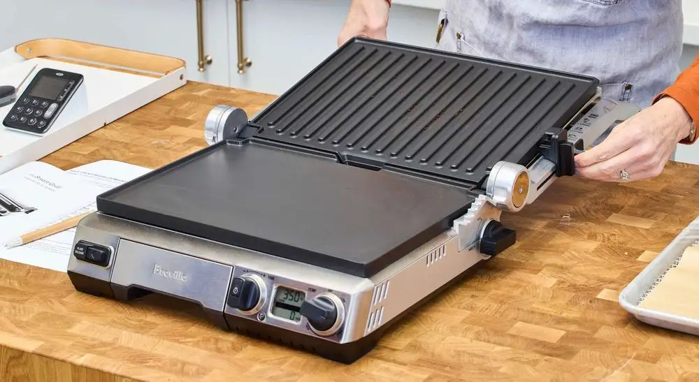 Healthy Indoor Grill On Table