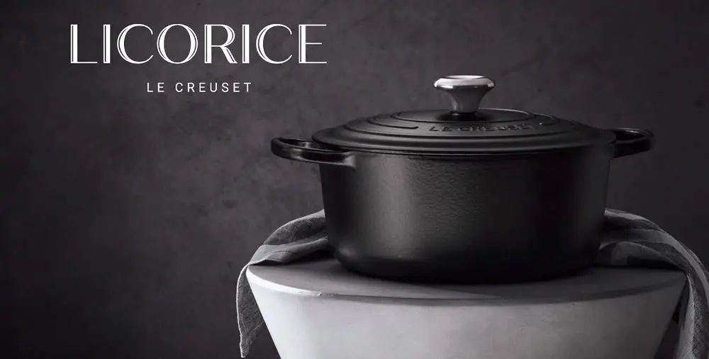 Cast Iron Baking Dish With Lid LICORICE