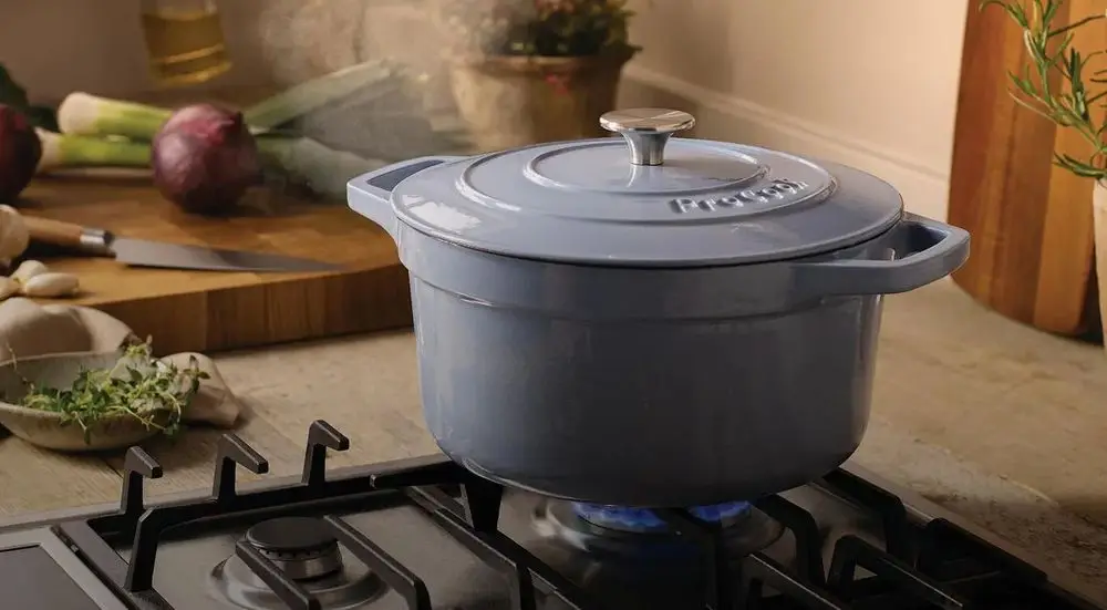 4l Cast Iron Casserole Dish With Lid