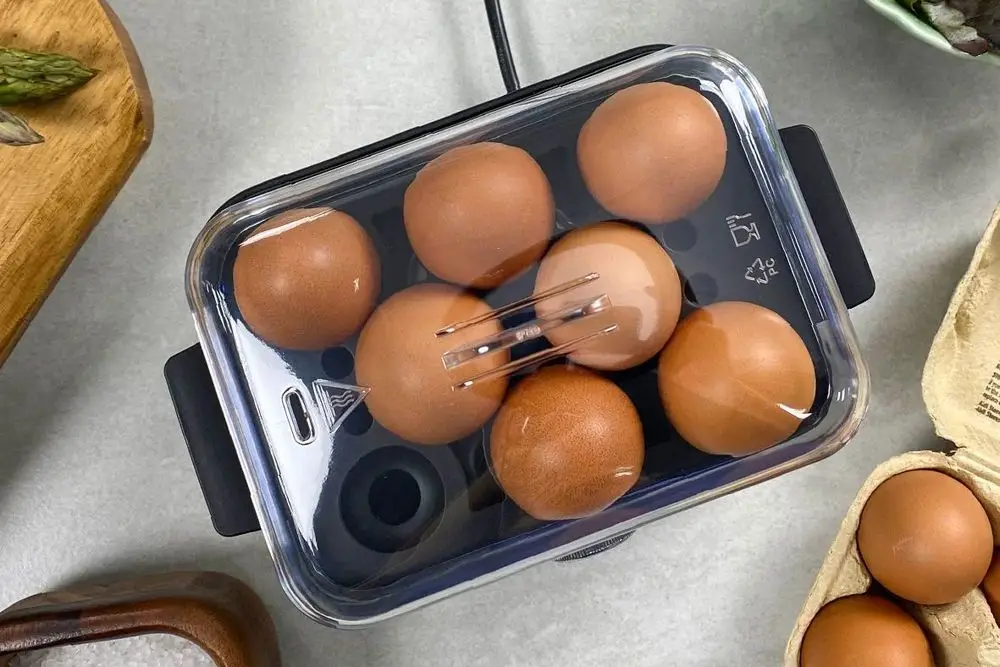 Automatic Egg Cooker With Cable