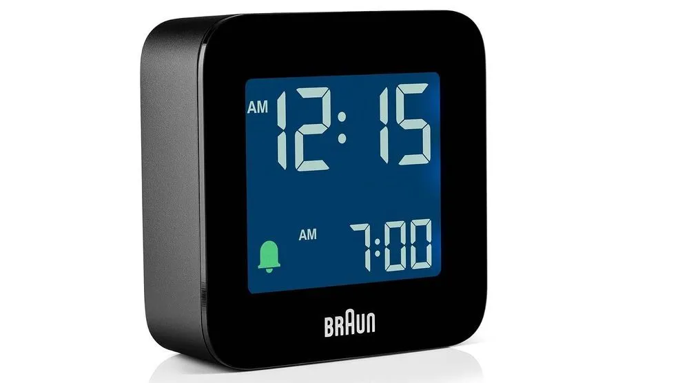 Braun Alarm Calendar Day Clock Crescendo