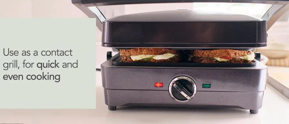 Cuisinart Tabletop Grill In Grey