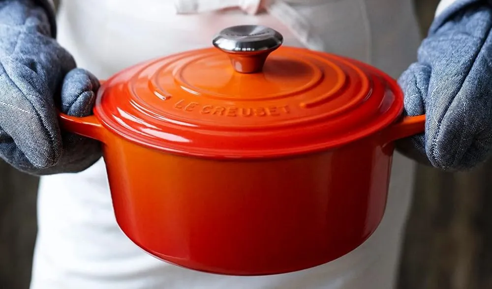 Le Creuset Big Casserole Dish In Red