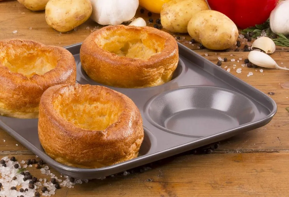 ProChef Large Yorkshire Pudding Tin 4 Cups