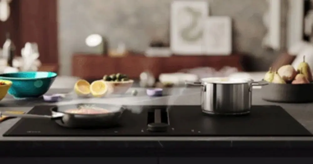 5 Ring Induction Hob With Lemons
