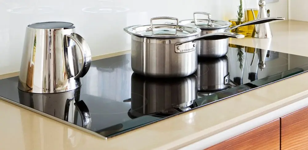 90cm Induction Hob Polished Glass