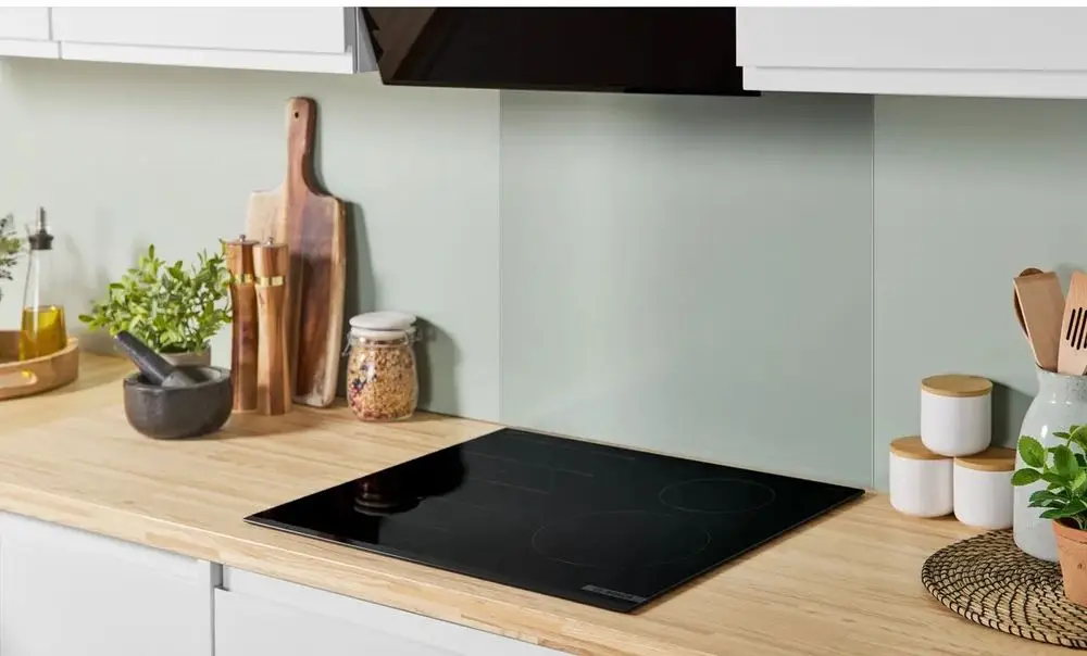 Induction Hob With Downdraft Extractor Panel