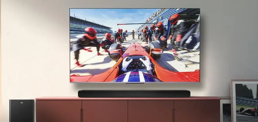 Sound Bar With Subwoofer & TV