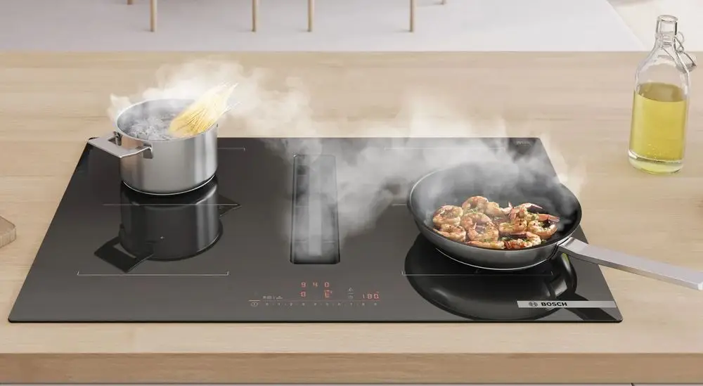 900 mm Induction Hob And Fry Pan