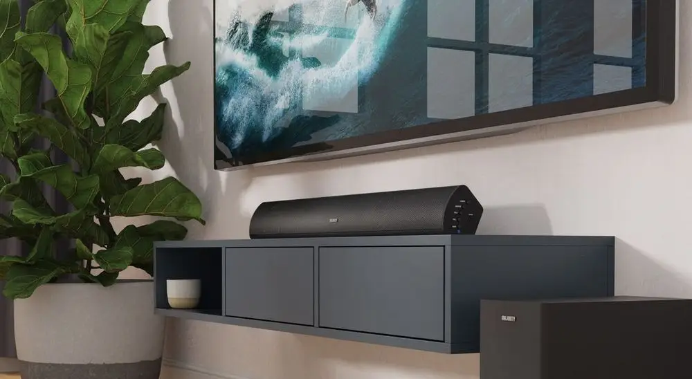 Wireless Sound System For TV In Black