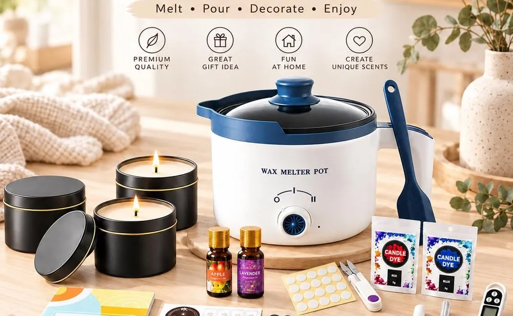 Ksedcon Candle Wax Melt Starter Kit
