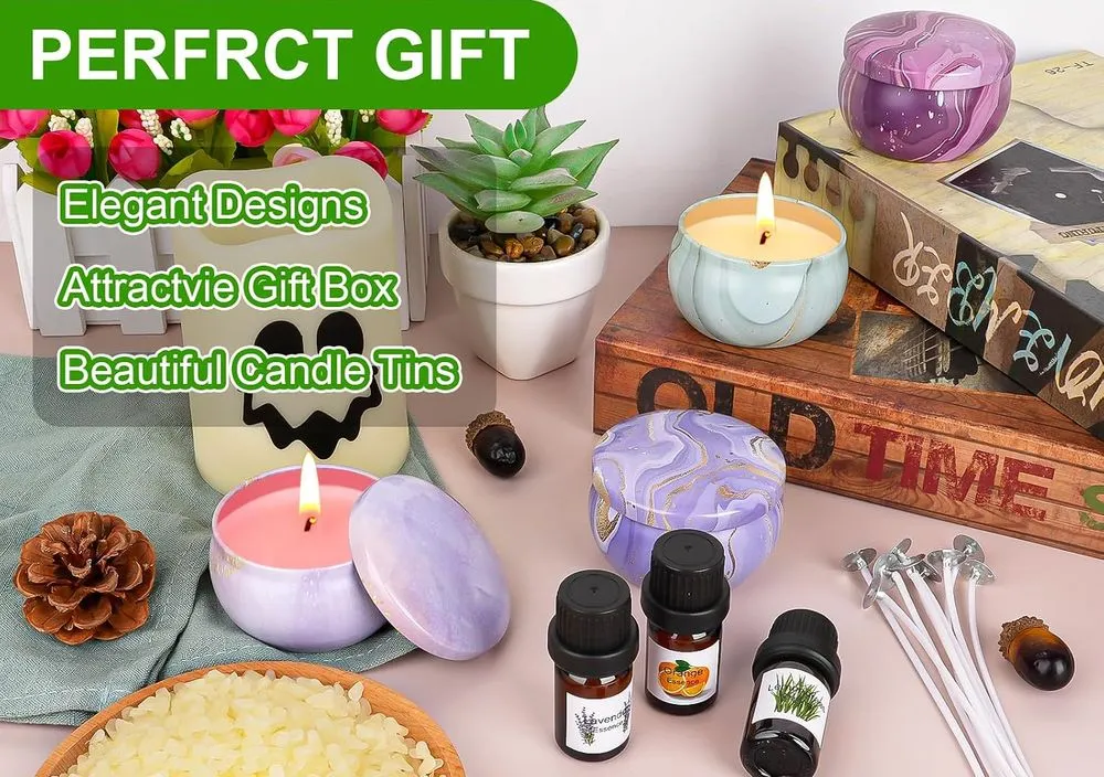 LFENY Candle Starter Set With Bottles